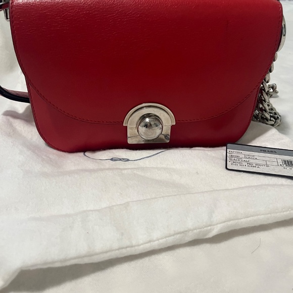 Arcade Chain Flap Bag Glace Calf - Picture 2 of 8